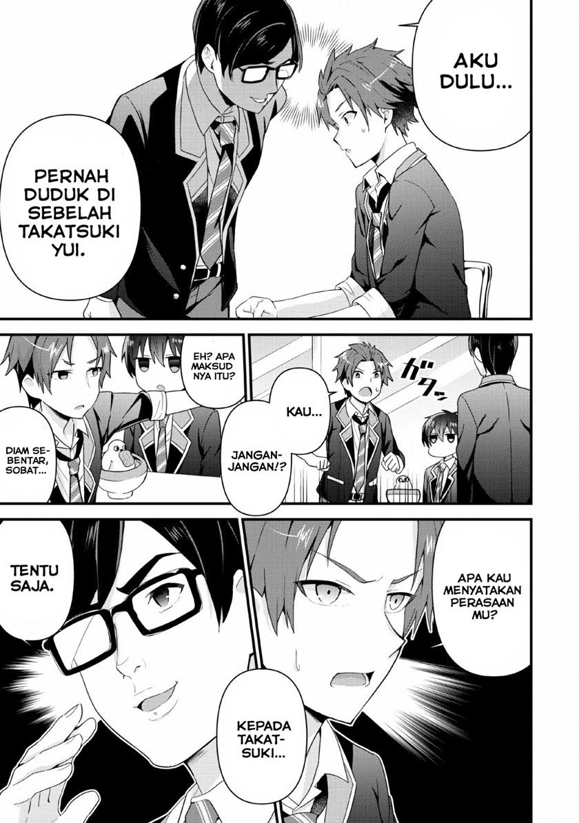 The Cute Girl Sitting Next to Me Is Trying to Make Me Fall in Love With Her as a Way to Ridicule Me, but the Tables Were Turned on Her Before She Knew It Chapter 04 Gambar 4